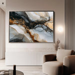 Abstract 1524 Canvas Art 60 x 40 cm / Stretched on hidden frame