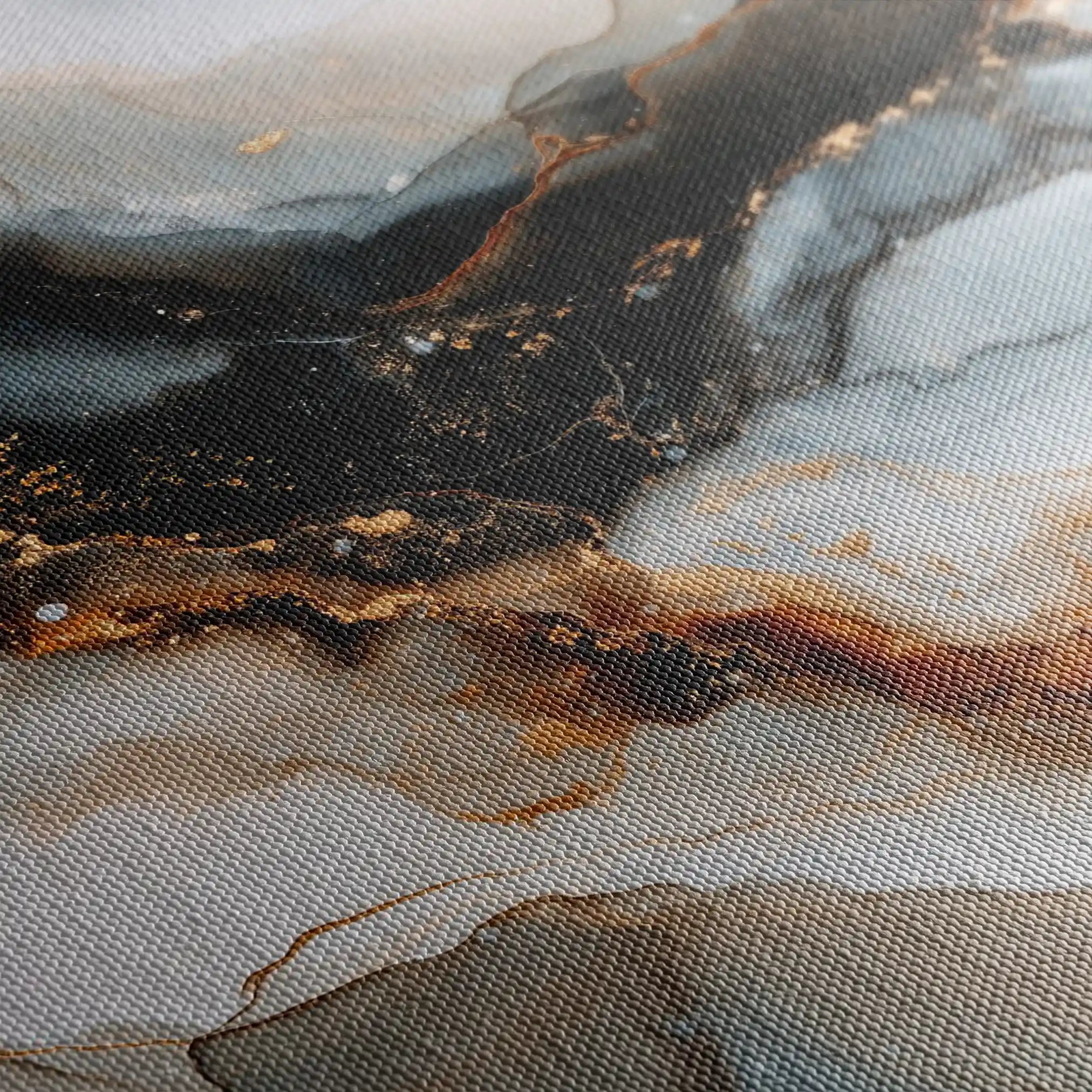 Abstract 1524 Canvas Art 60 x 40 cm / Stretched on hidden frame