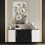 Floral Canvas Wall Art WAD1524-F 90 x 60 cm / Stretched on hidden frame