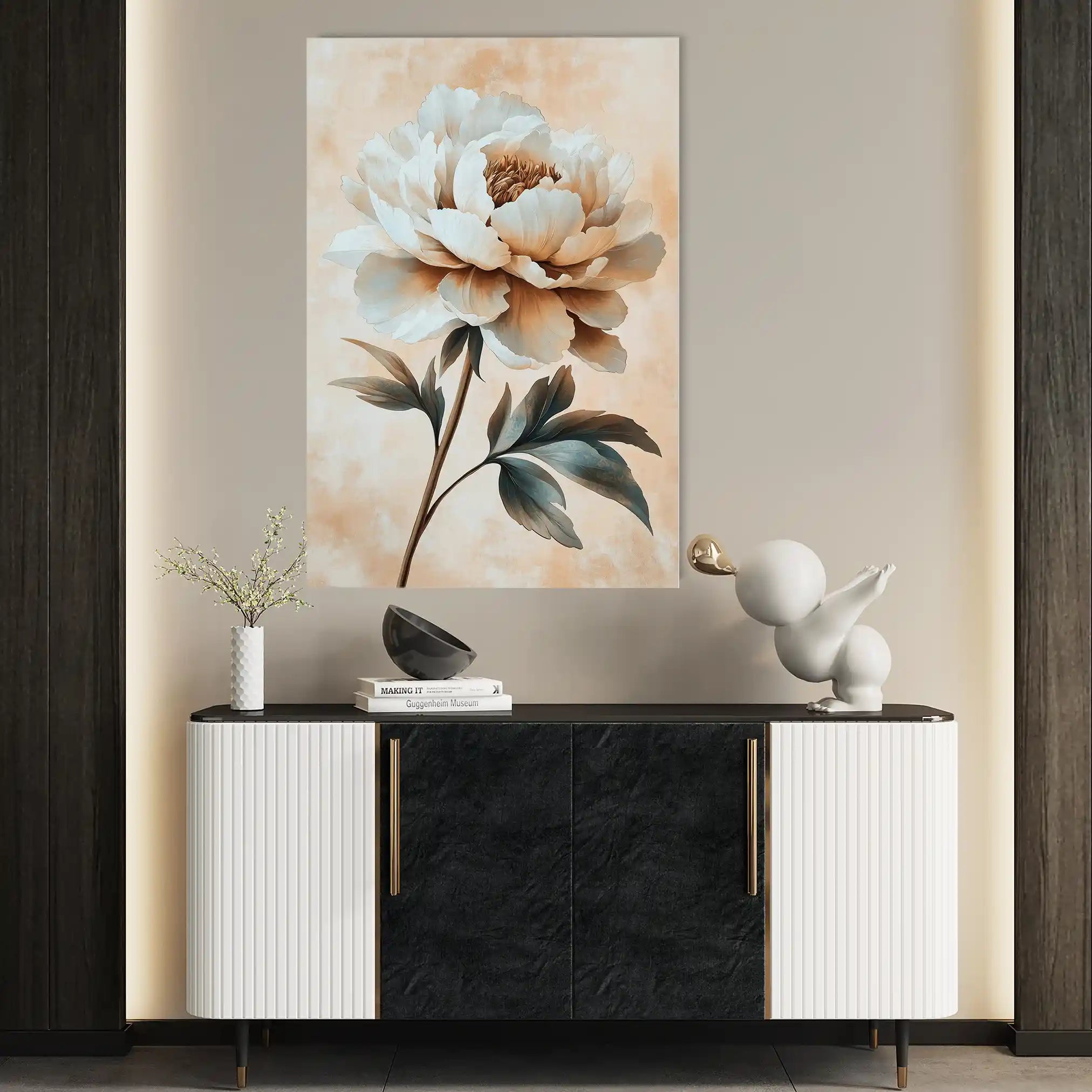 Floral Canvas Wall Art WAD1526-F 90 x 60 cm / Stretched on hidden frame