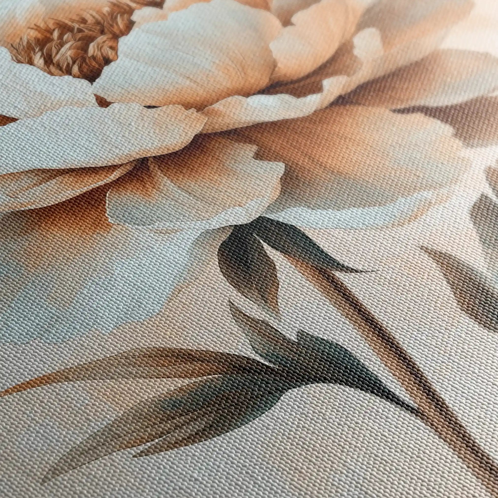 Floral Canvas Wall Art WAD1526-F 90 x 60 cm / Stretched on hidden frame