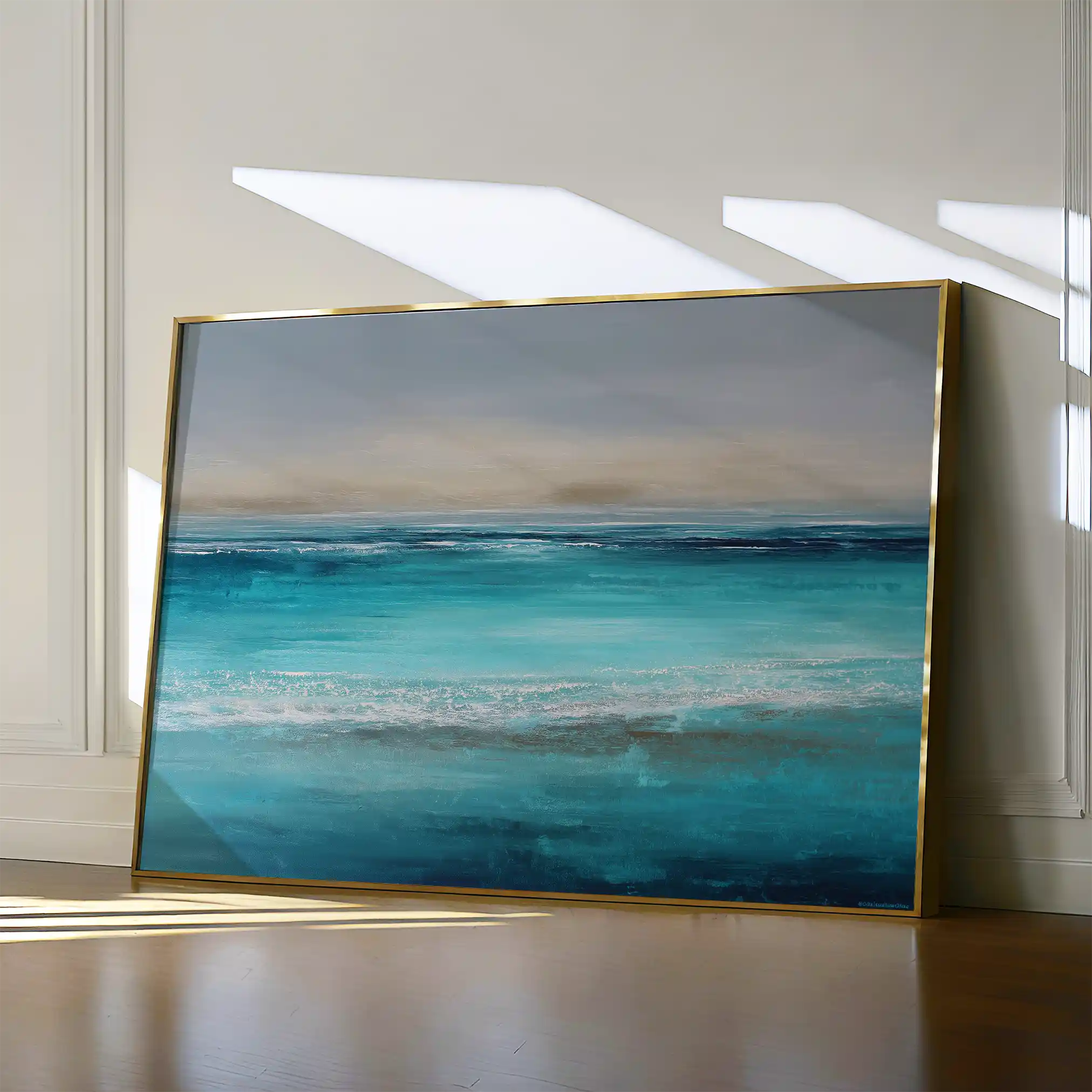 Abstract 1527 Canvas Art 60 x 40 cm / Stretched on hidden frame
