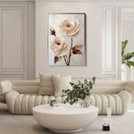 Floral Canvas Wall Art WAD1529-F 90 x 60 cm / Stretched on hidden frame