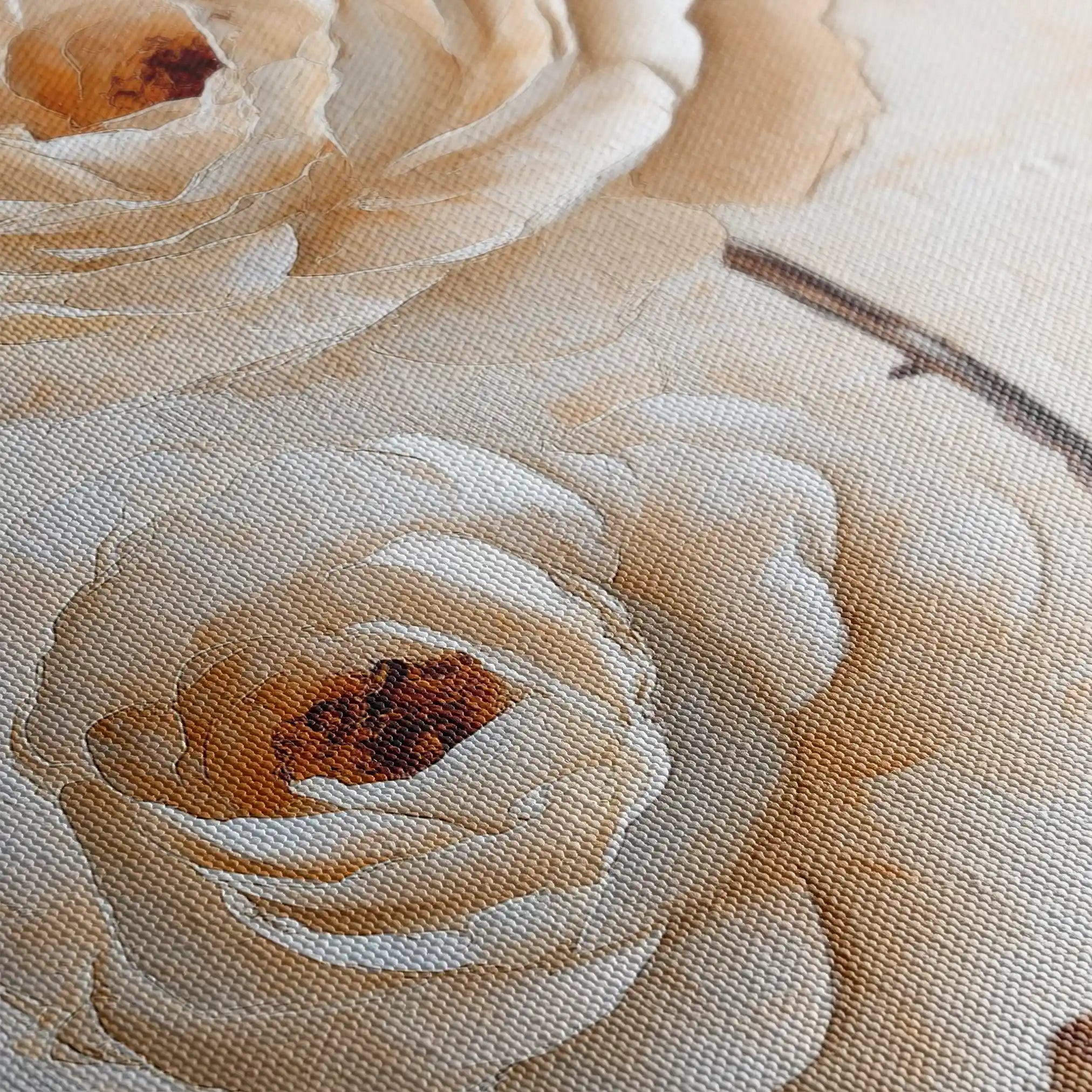 Floral Canvas Wall Art WAD1529-F 90 x 60 cm / Stretched on hidden frame