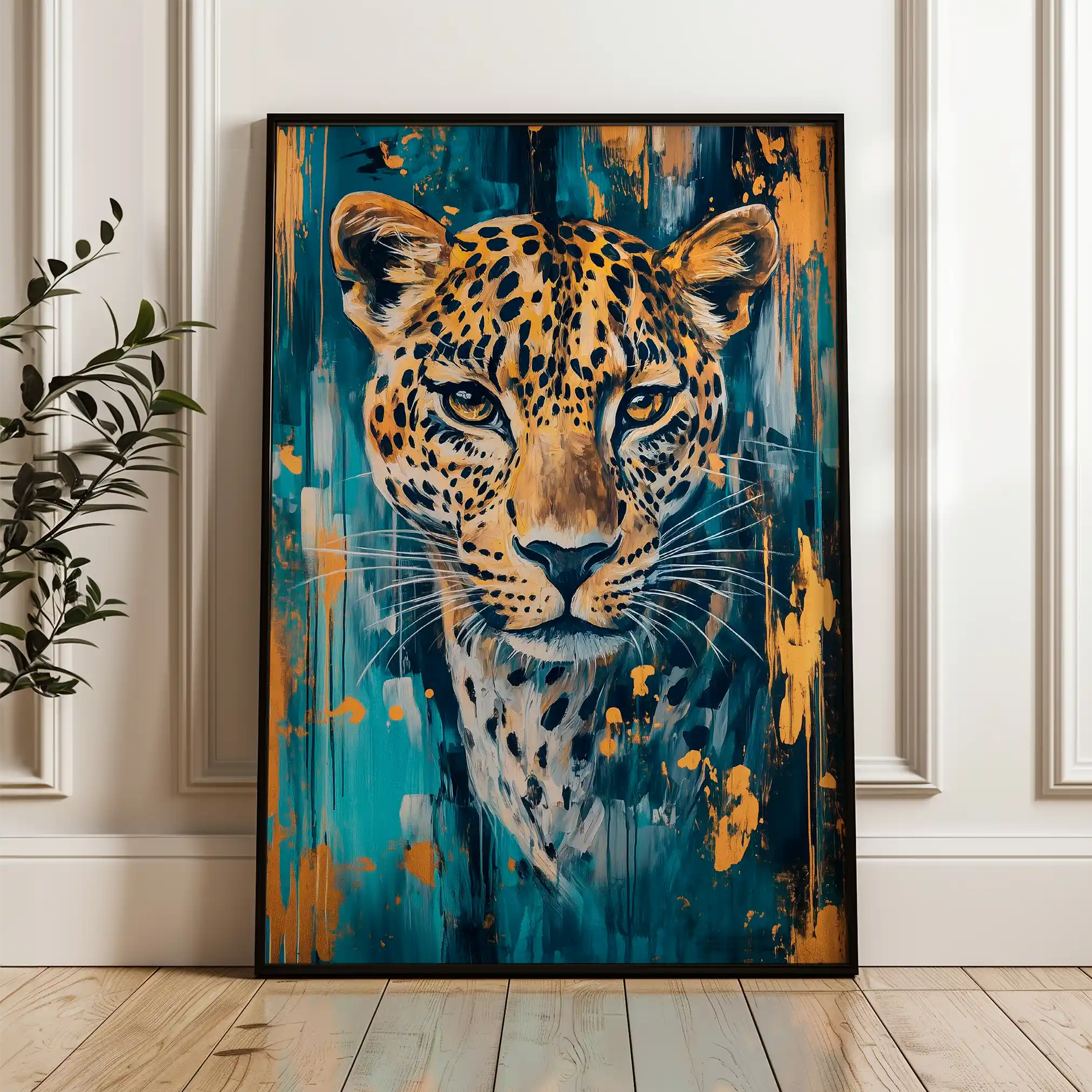 Animals 153 Canvas Art 90 x 60 cm / Stretched on hidden frame