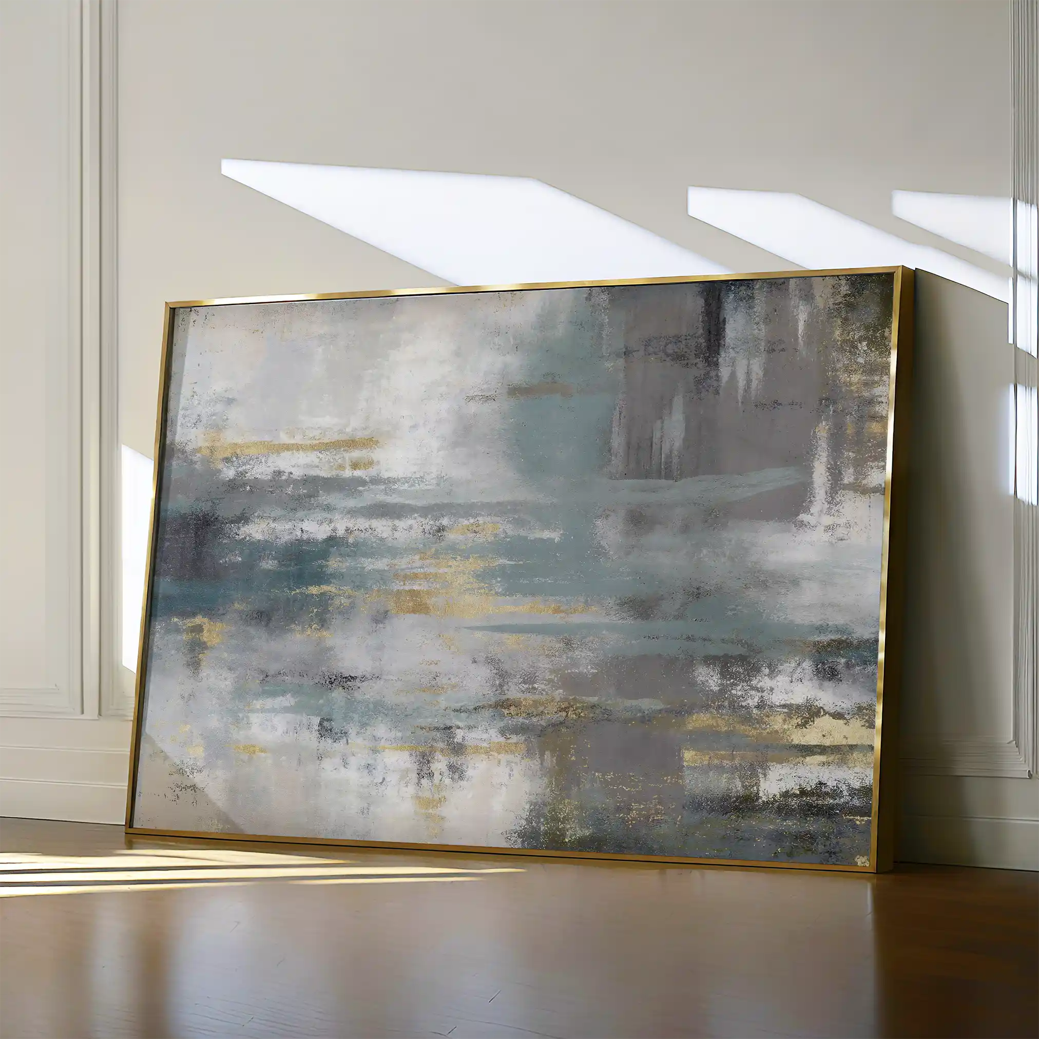 Abstract 153 Canvas Art 60 x 40 cm / Stretched on hidden frame