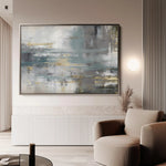 Abstract 153 Canvas Art 60 x 40 cm / Stretched on hidden frame