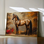 Horses 153 Canvas Art 90 x 60 cm / Stretched on hidden frame