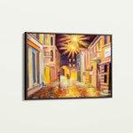 Landscape 153 Canvas Art 90 x 60 cm / Stretched on hidden frame