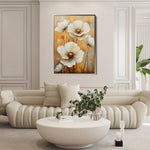 Floral Canvas Wall Art WAD1531-F 90 x 60 cm / Stretched on hidden frame