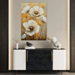 Floral Canvas Wall Art WAD1531-F 90 x 60 cm / Stretched on hidden frame