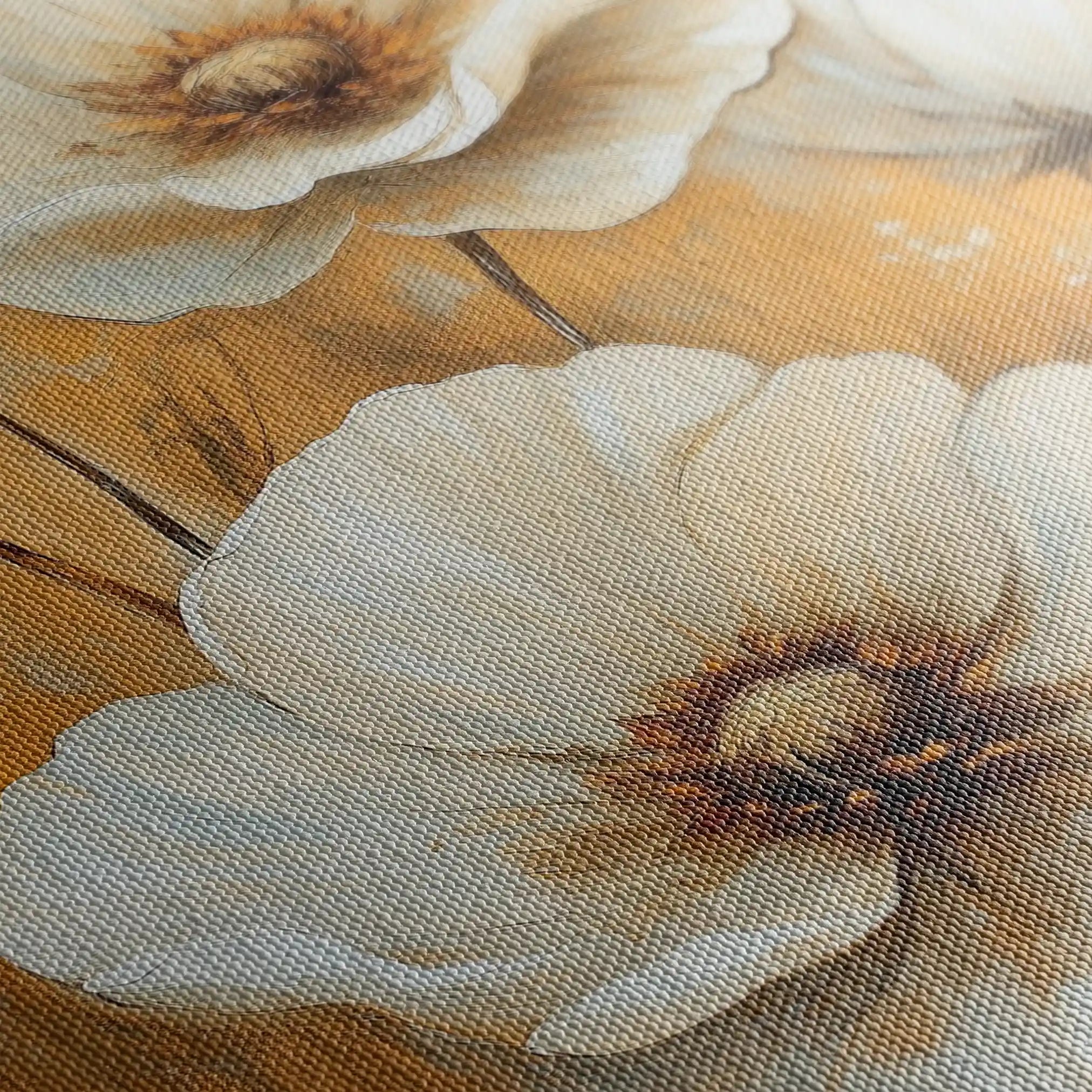 Floral Canvas Wall Art WAD1531-F 90 x 60 cm / Stretched on hidden frame