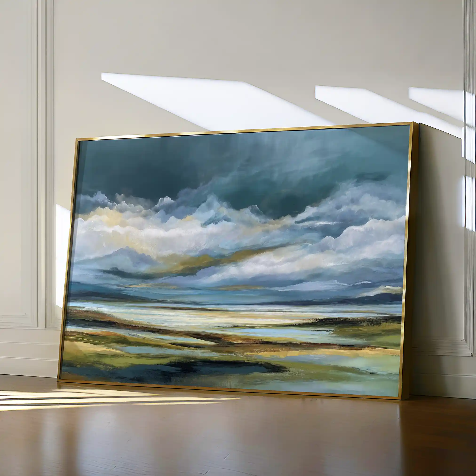 Abstract 1533 Canvas Art 60 x 40 cm / Stretched on hidden frame