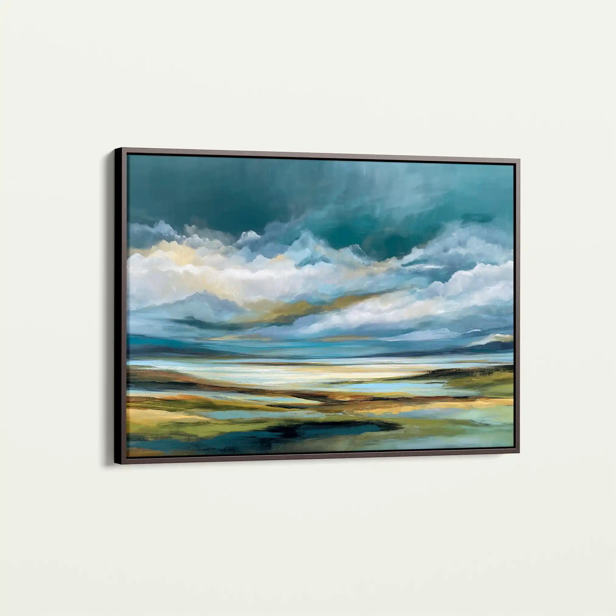 Abstract 1533 Canvas Art 60 x 40 cm / Stretched on hidden frame