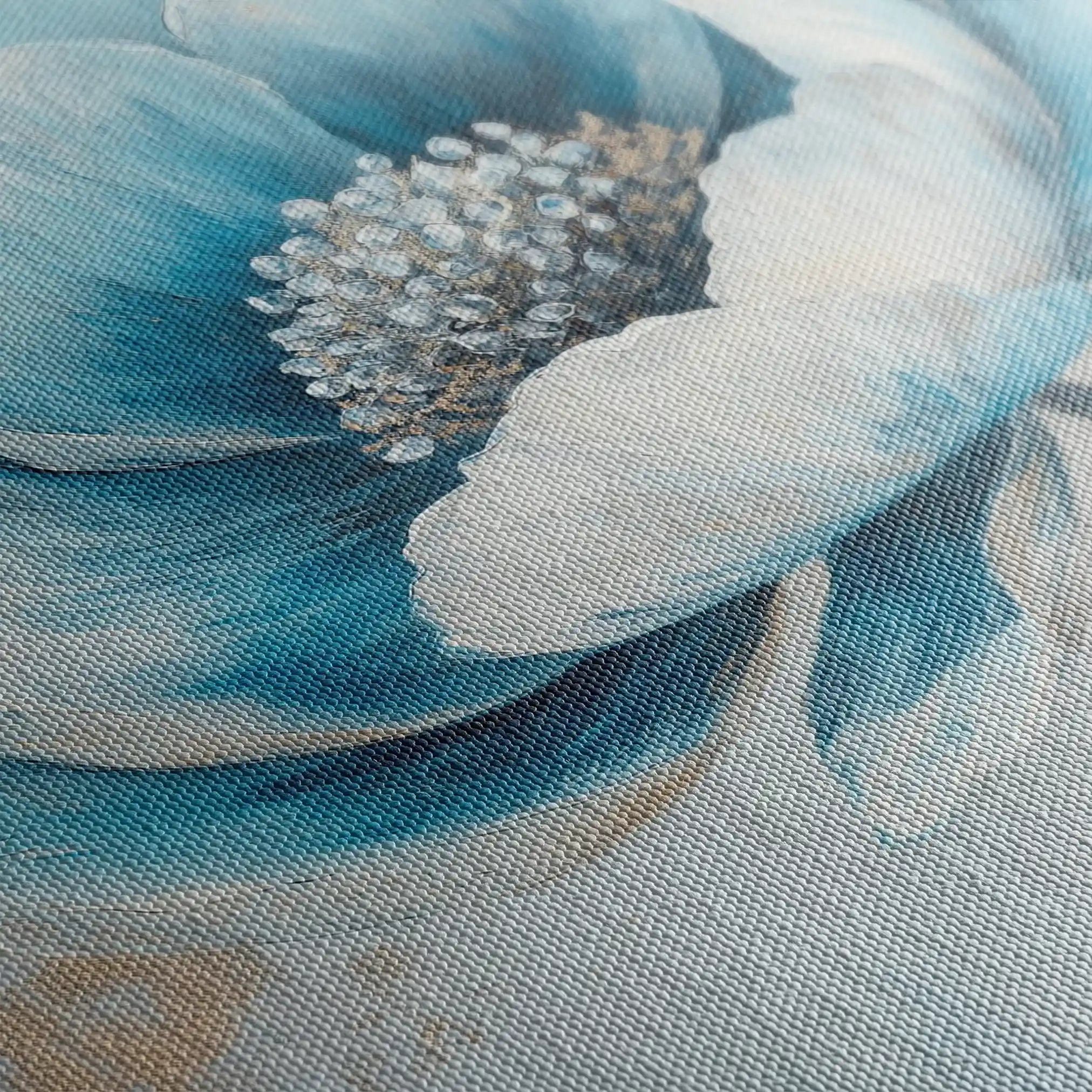 Floral Canvas Wall Art WAD1533-F 90 x 60 cm / Stretched on hidden frame