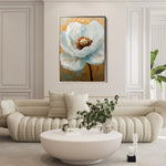 Floral Canvas Wall Art WAD1534-F 90 x 60 cm / Stretched on hidden frame