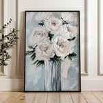 Floral Canvas Wall Art WAD1537-F 90 x 60 cm / Stretched on hidden frame
