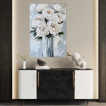 Floral Canvas Wall Art WAD1537-F 90 x 60 cm / Stretched on hidden frame