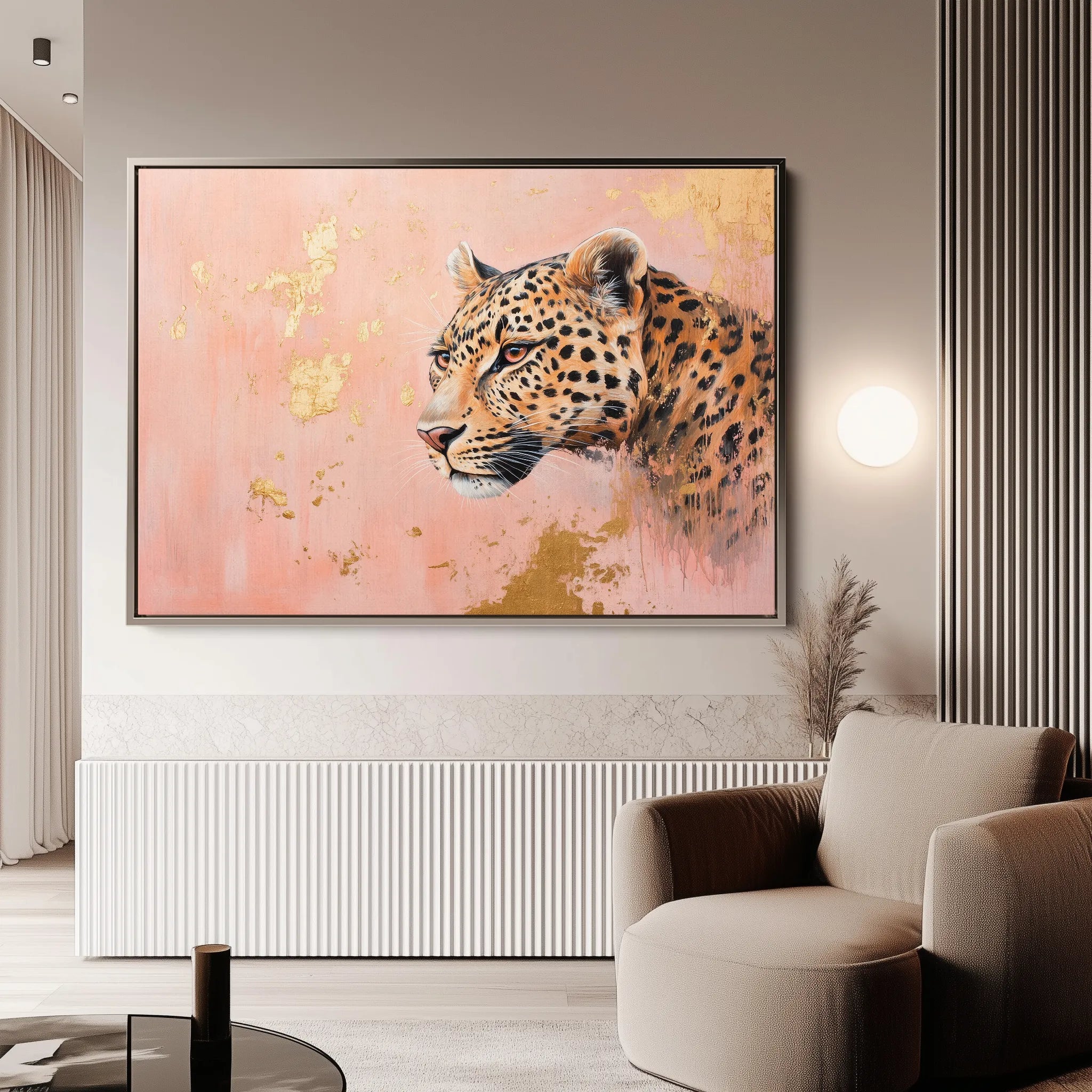 Animals Canvas Wall Art WAD154-AN 90 x 60 cm / Stretched on hidden frame