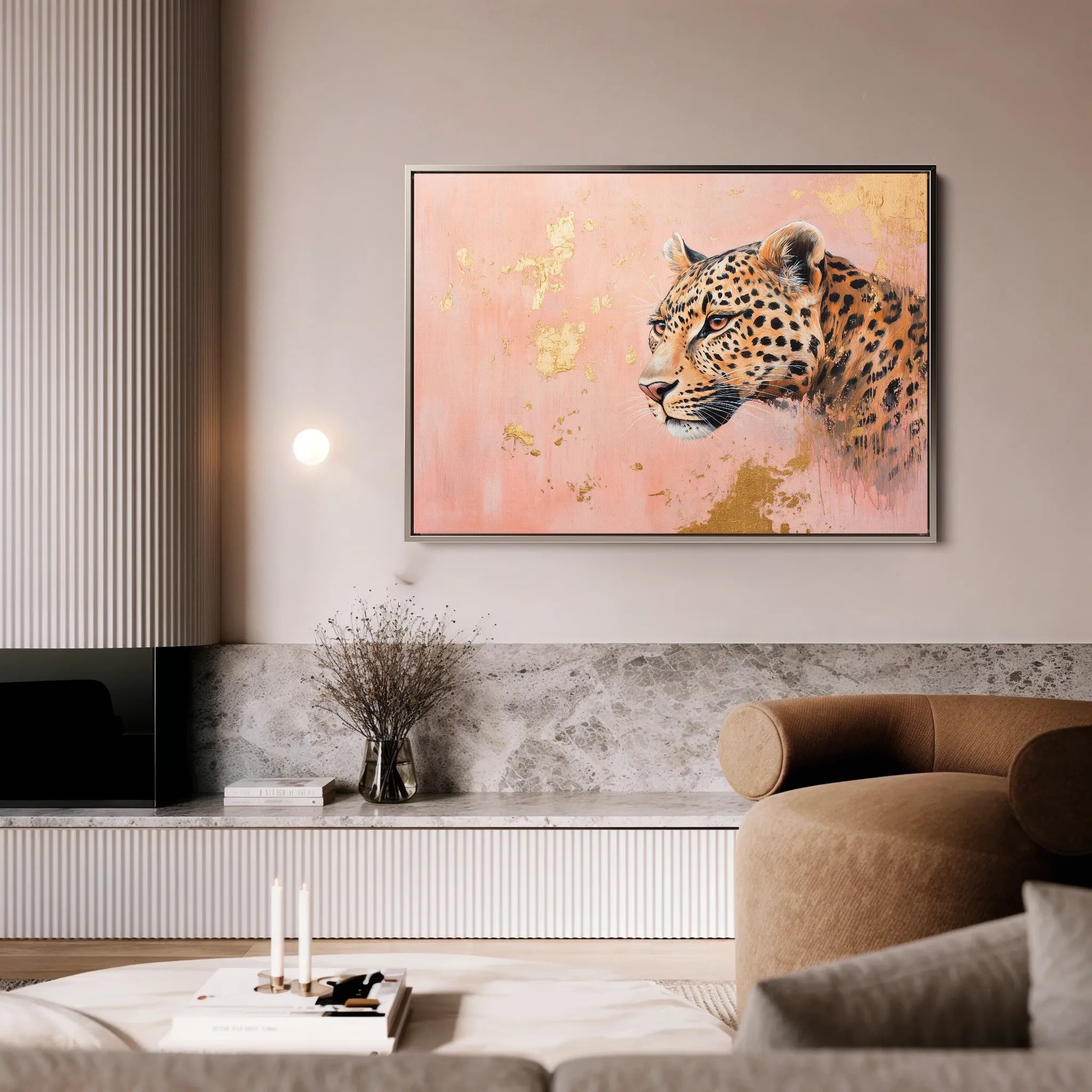 Animals Canvas Wall Art WAD154-AN 90 x 60 cm / Stretched on hidden frame