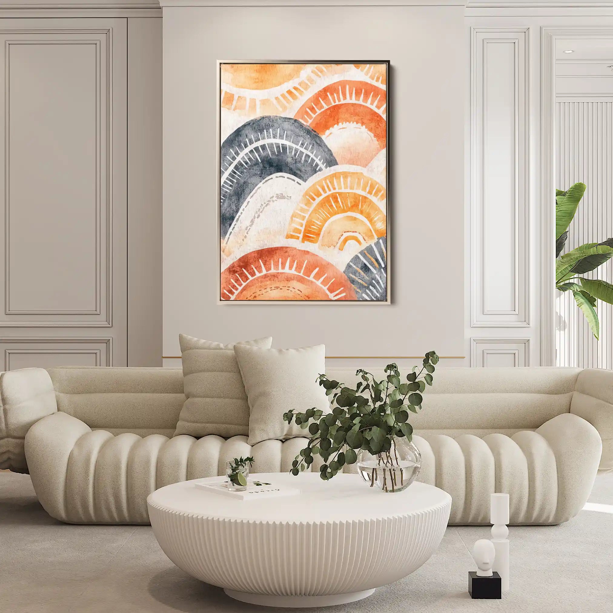 Boho 154 Canvas Art 90 x 60 cm / Stretched on hidden frame