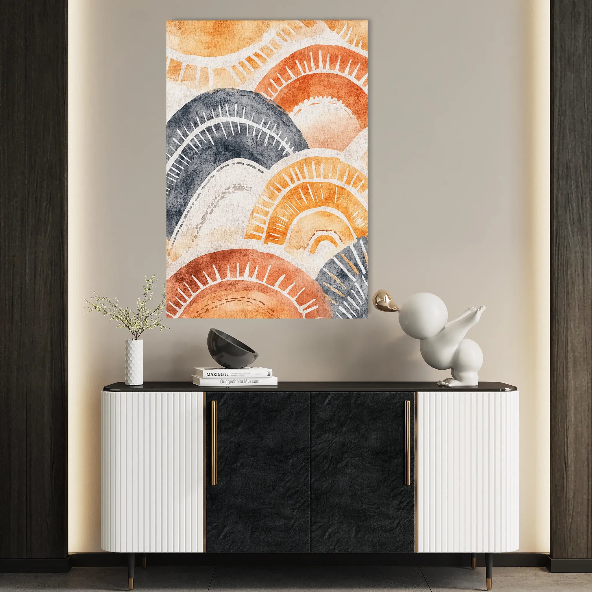 Boho Canvas Wall Art WAD154-BH 90 x 60 cm / Stretched on hidden frame