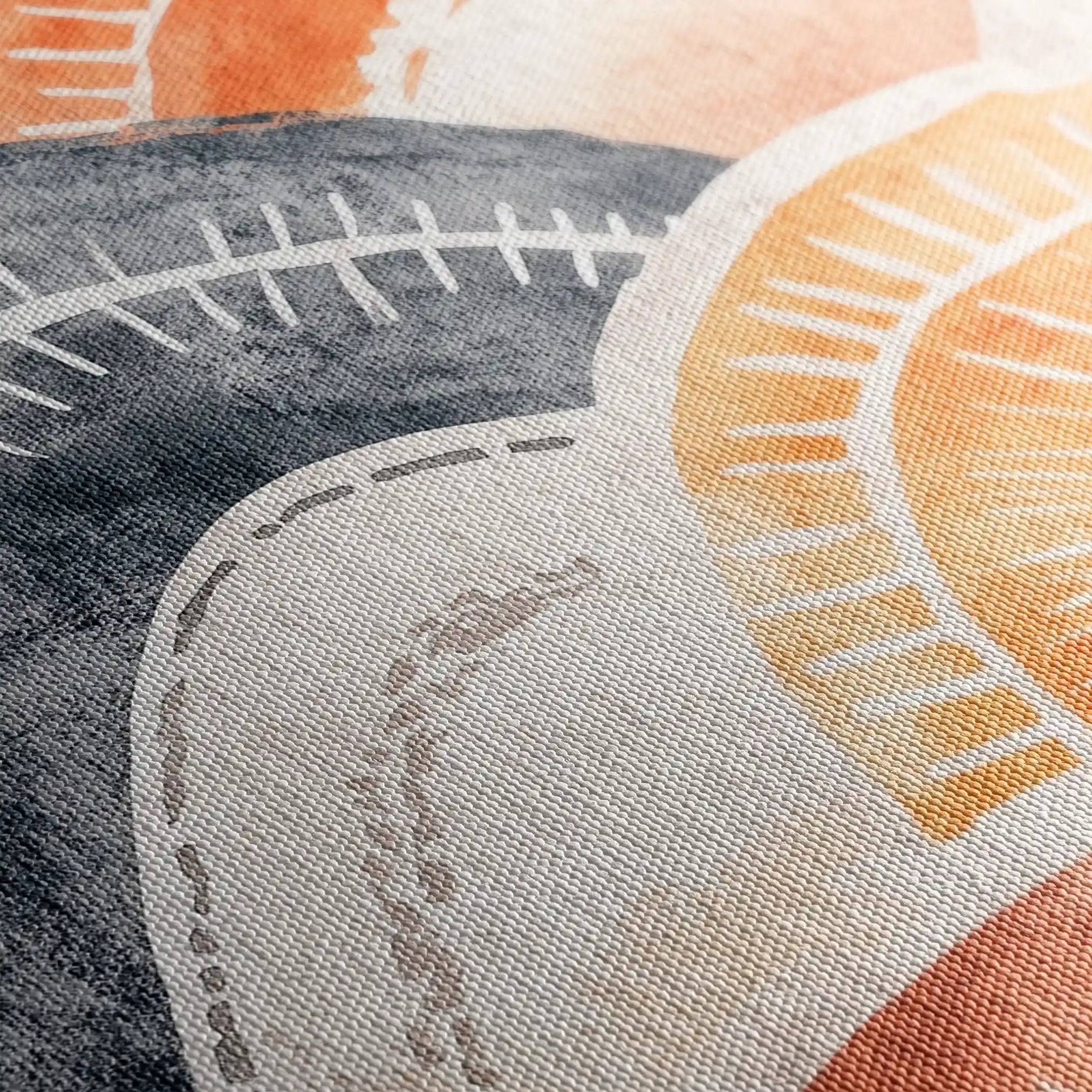 Boho 154 Canvas Art 90 x 60 cm / Stretched on hidden frame