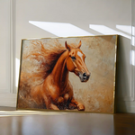 Horses 154 Canvas Art 90 x 60 cm / Stretched on hidden frame