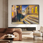 Landscape 154 Canvas Art 90 x 60 cm / Stretched on hidden frame