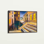 Landscape 154 Canvas Art 90 x 60 cm / Stretched on hidden frame