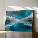 Abstract 1541 Canvas Art 60 x 40 cm / Stretched on hidden frame