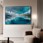 Abstract 1541 Canvas Art 60 x 40 cm / Stretched on hidden frame