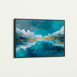 Abstract 1541 Canvas Art 60 x 40 cm / Stretched on hidden frame