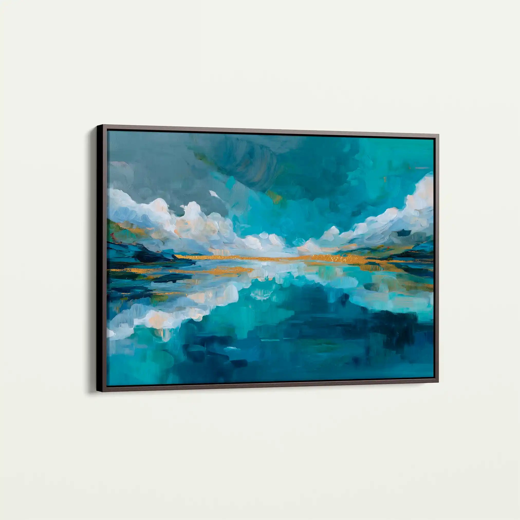 Abstract 1541 Canvas Art 60 x 40 cm / Stretched on hidden frame