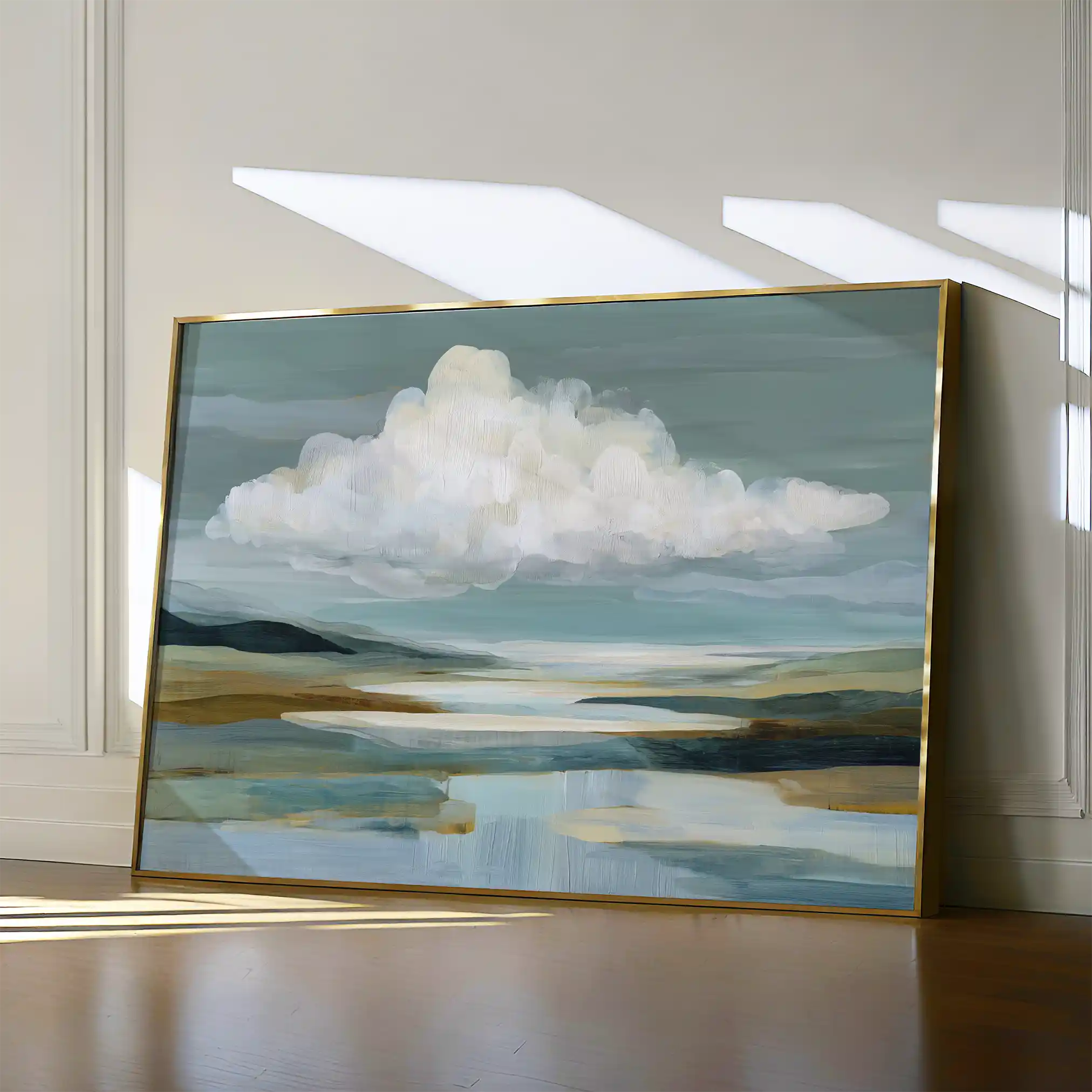 Abstract 1542 Canvas Art 60 x 40 cm / Stretched on hidden frame