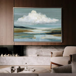 Abstract 1542 Canvas Art 60 x 40 cm / Stretched on hidden frame
