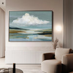 Abstract 1542 Canvas Art 60 x 40 cm / Stretched on hidden frame