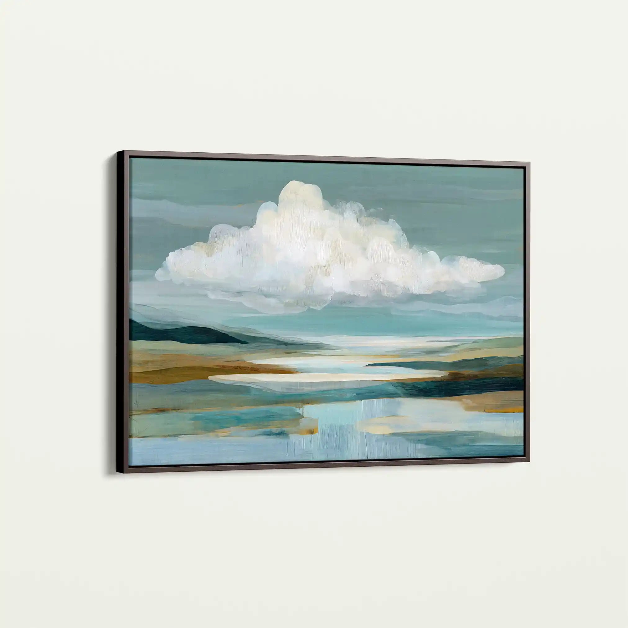 Abstract 1542 Canvas Art 60 x 40 cm / Stretched on hidden frame