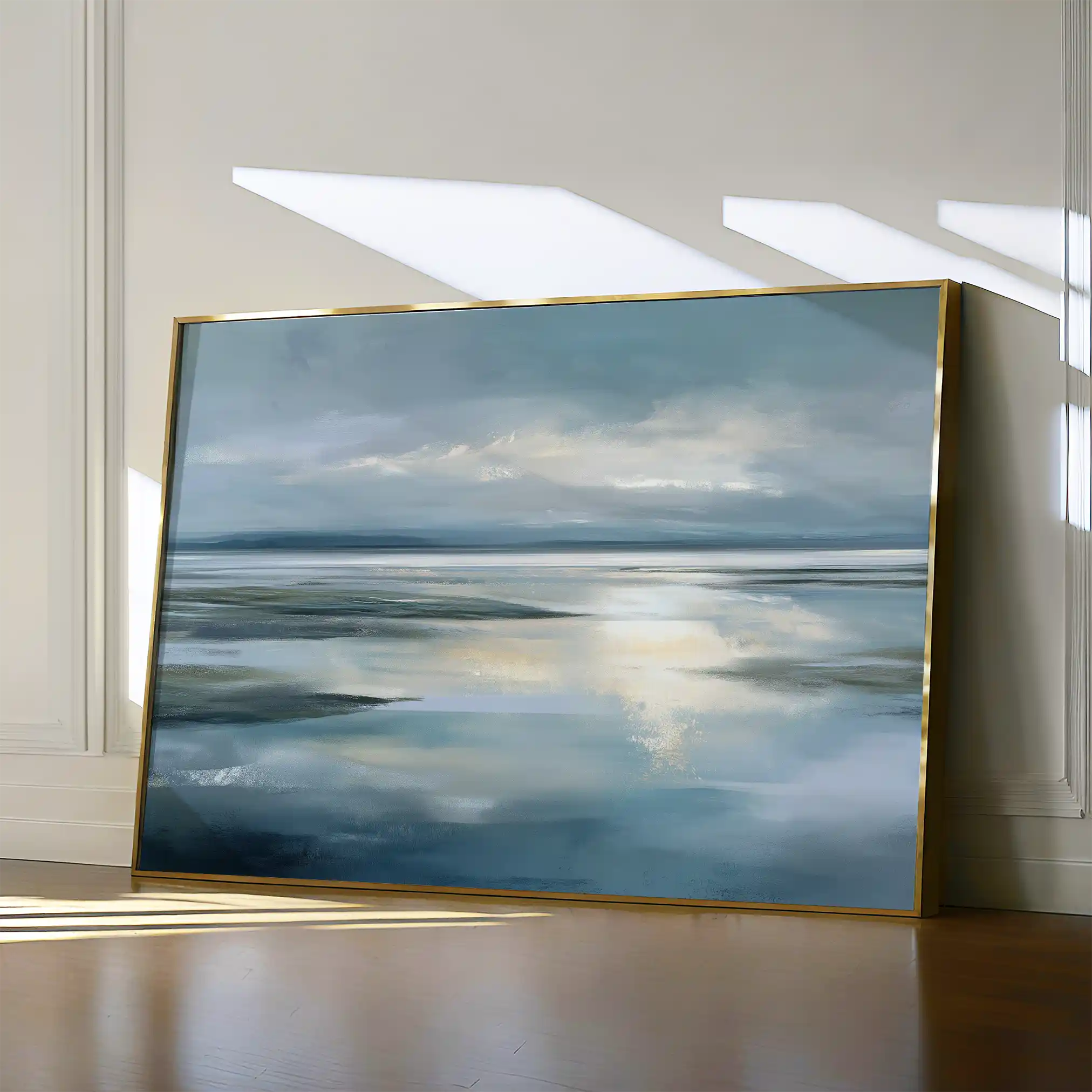 Abstract 1543 Canvas Art 60 x 40 cm / Stretched on hidden frame