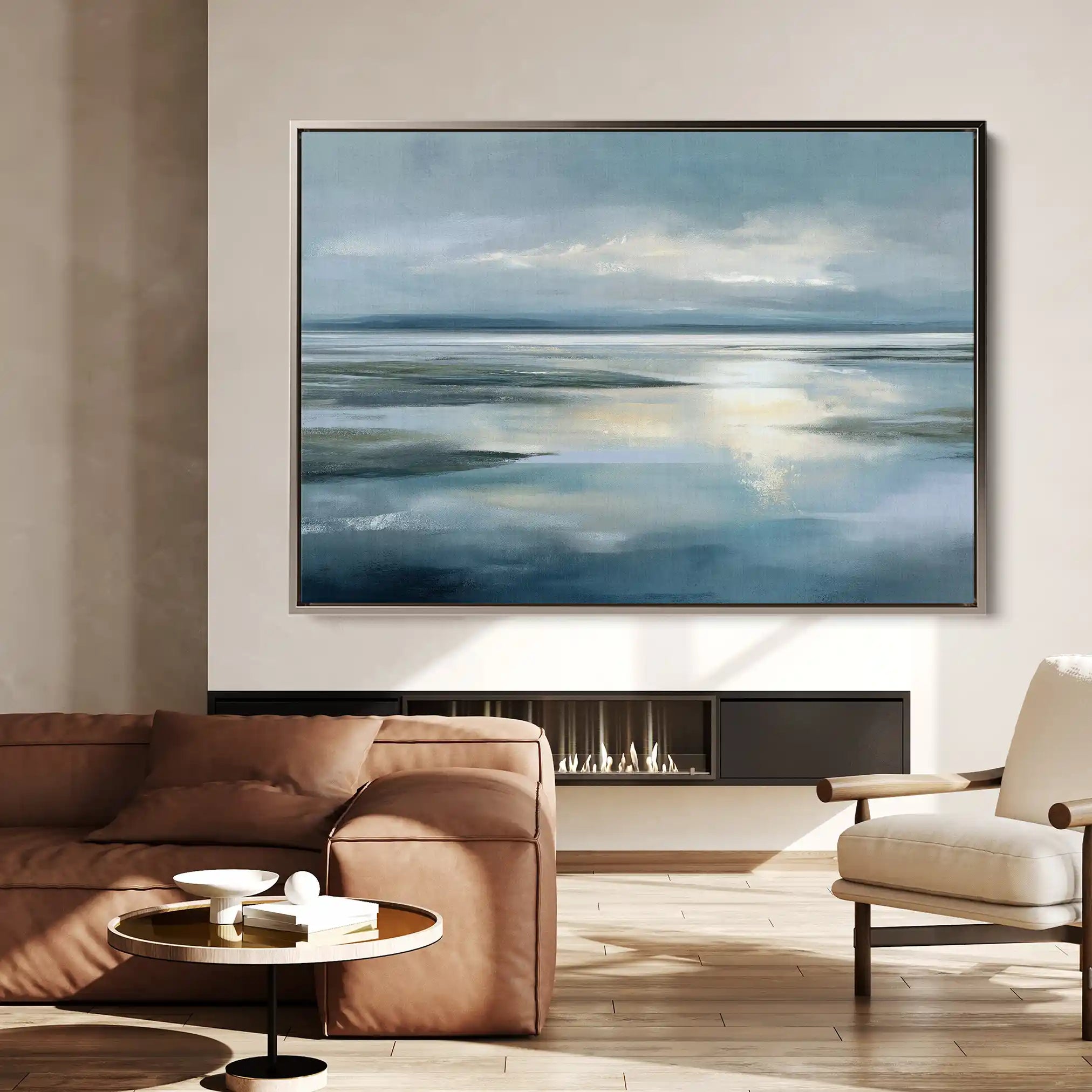 Abstract 1543 Canvas Art 60 x 40 cm / Stretched on hidden frame