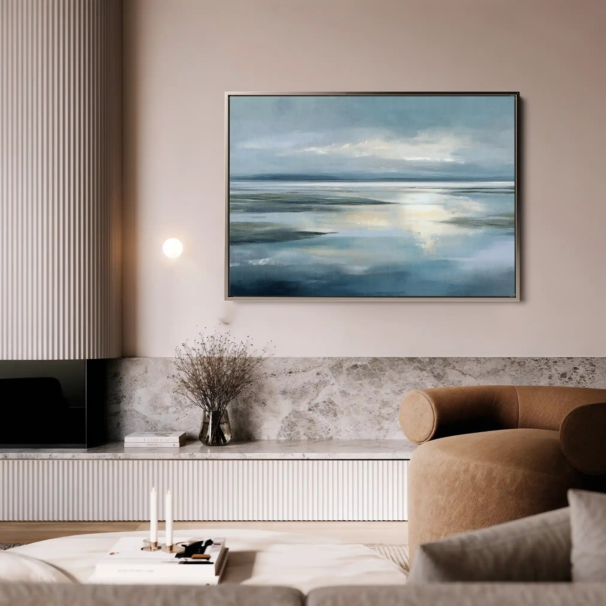 Abstract 1543 Canvas Art 60 x 40 cm / Stretched on hidden frame