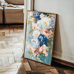 Floral Canvas Wall Art WAD1543-F 90 x 60 cm / Stretched on hidden frame