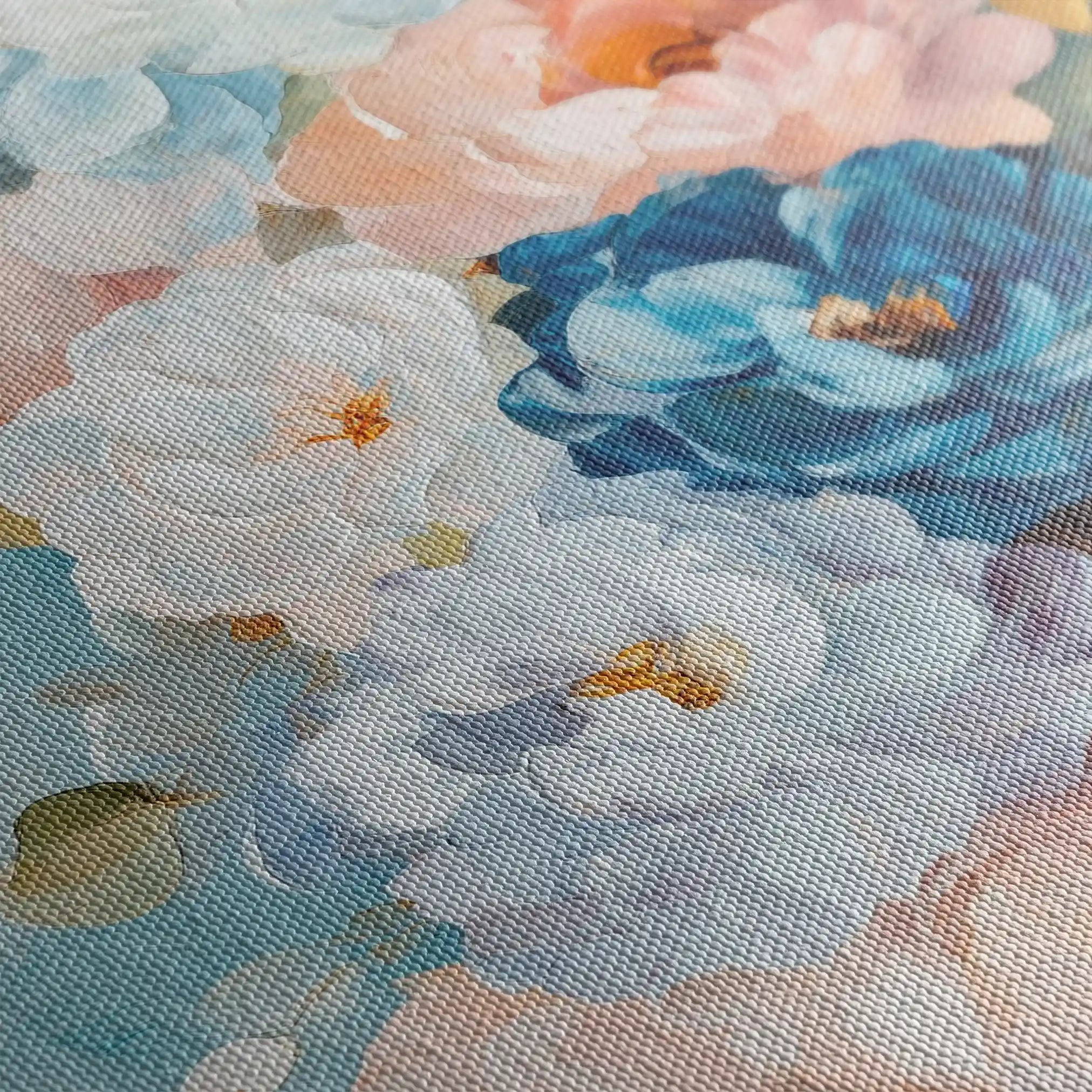 Floral Canvas Wall Art WAD1543-F 90 x 60 cm / Stretched on hidden frame