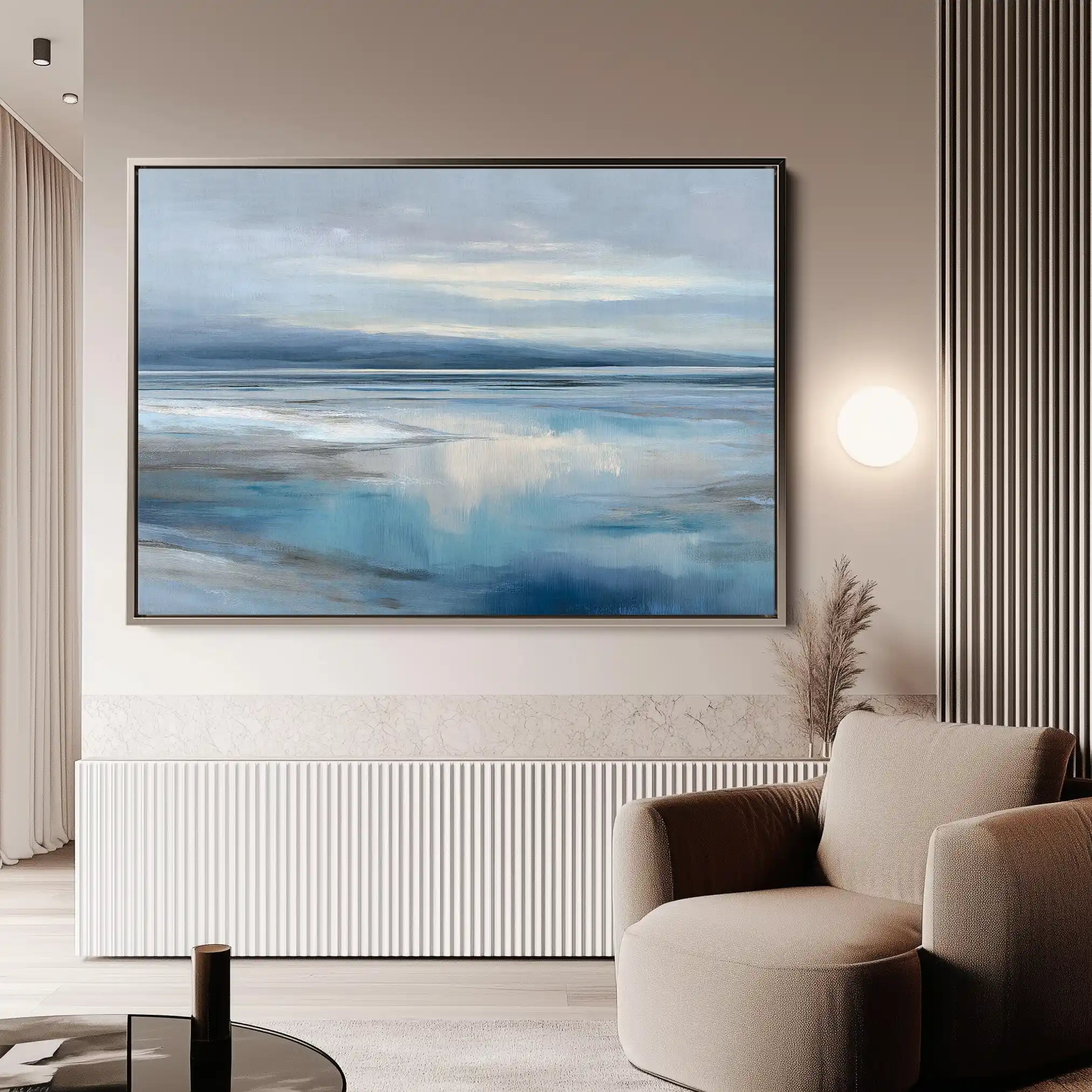 Abstract 1544 Canvas Art 60 x 40 cm / Stretched on hidden frame