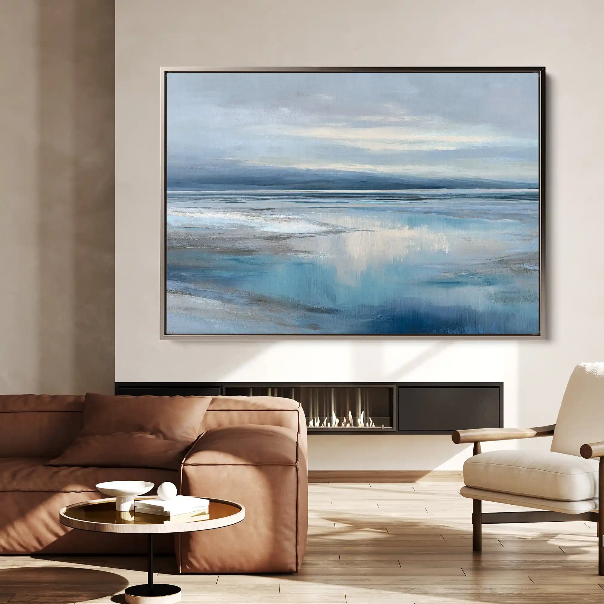 Abstract 1544 Canvas Art 60 x 40 cm / Stretched on hidden frame