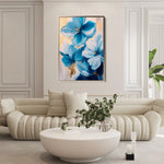 Floral Canvas Wall Art WAD1544-F 90 x 60 cm / Stretched on hidden frame