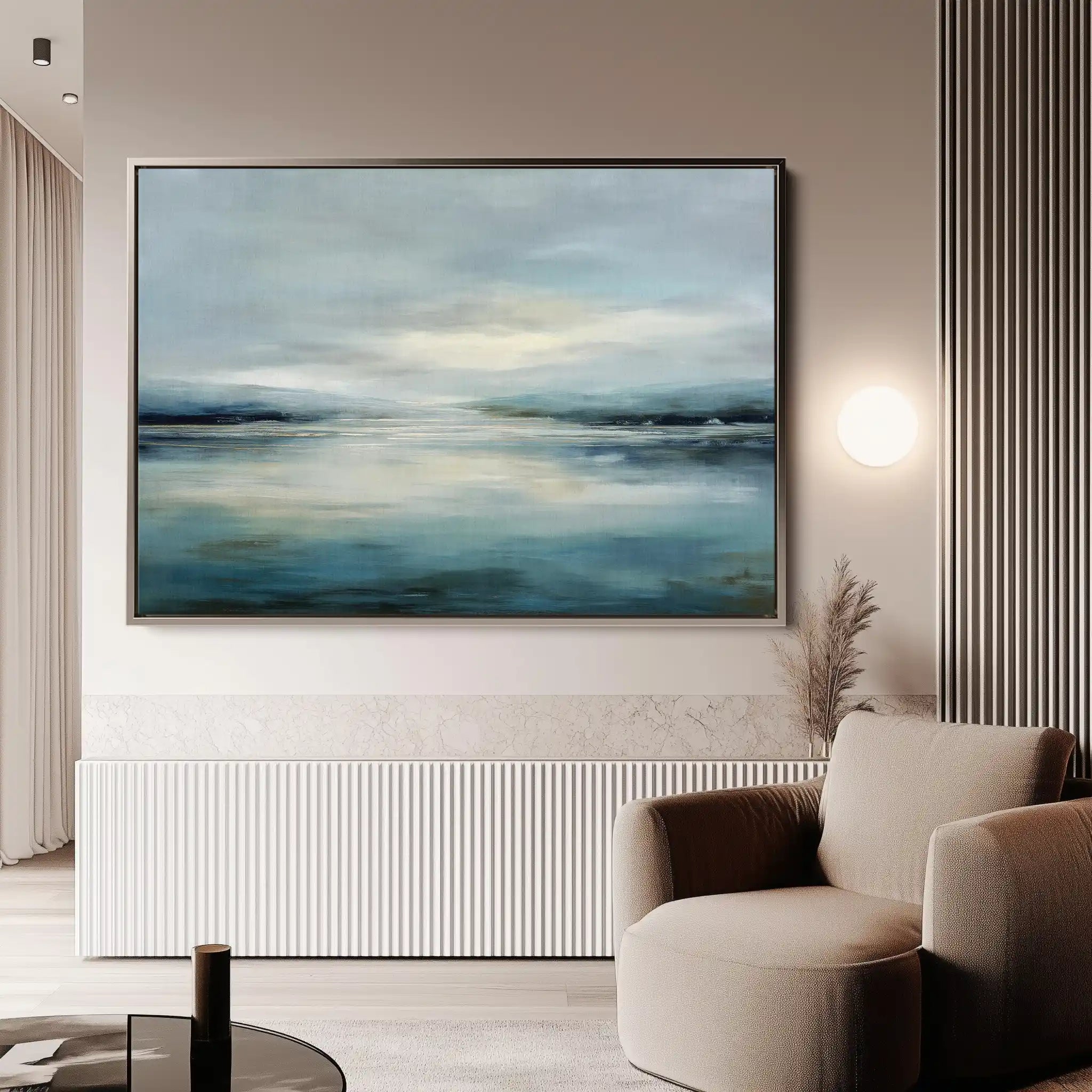 Abstract 1546 Canvas Art 60 x 40 cm / Stretched on hidden frame