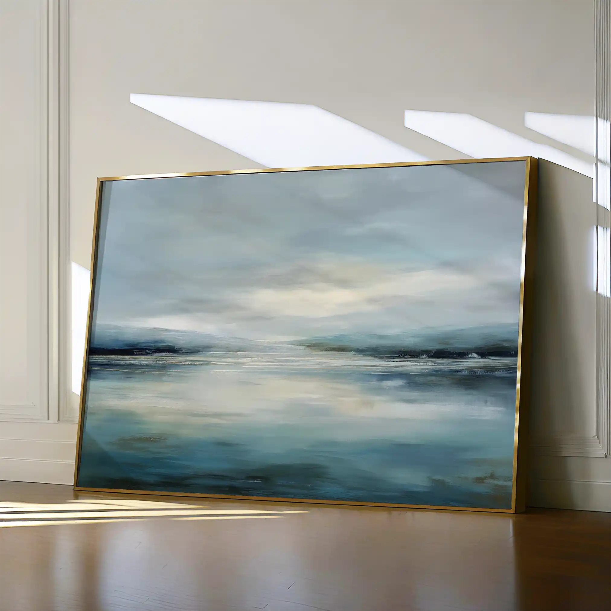 Abstract 1546 Canvas Art 60 x 40 cm / Stretched on hidden frame