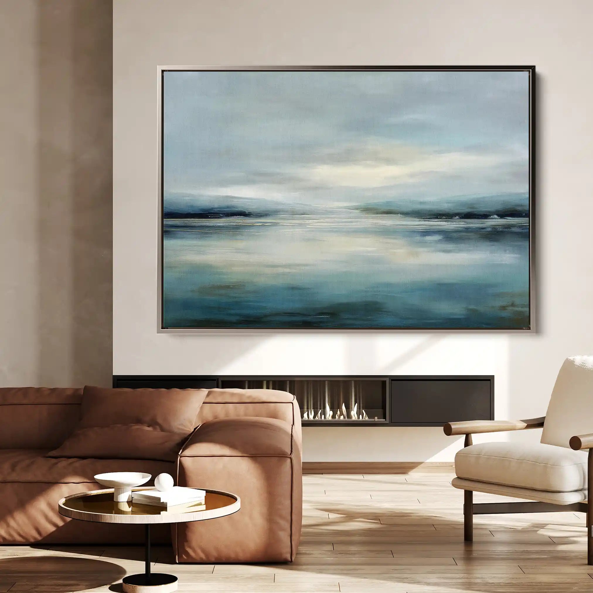 Abstract 1546 Canvas Art 60 x 40 cm / Stretched on hidden frame