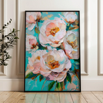 Floral Canvas Wall Art WAD1546-F 90 x 60 cm / Stretched on hidden frame